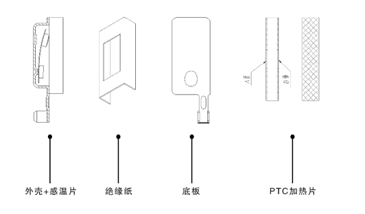 ptc電加熱器結(jié)構(gòu)